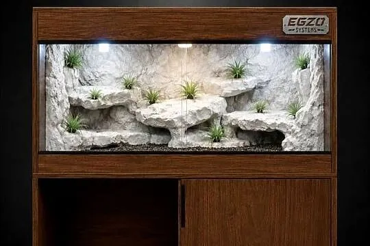 Terrarium dla agamy brodatej żółwia greckiego gekona lamparciego