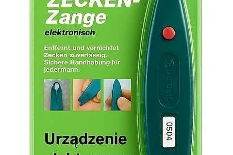 URZĄDZENIE ELEKTRYCZNE DO USUWANIA KLESZCZY DLA LUDZI I ZWIERZĄT