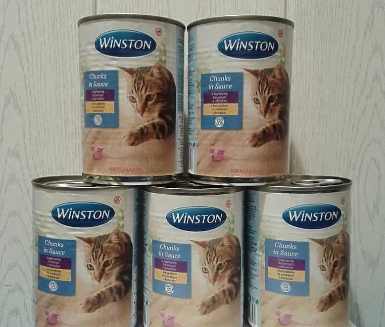 Winston Karma dla kotów bez cukru z JAGNIĘCINĄ puszka 5x400g, Opolskie, Strzelce Opolskie
