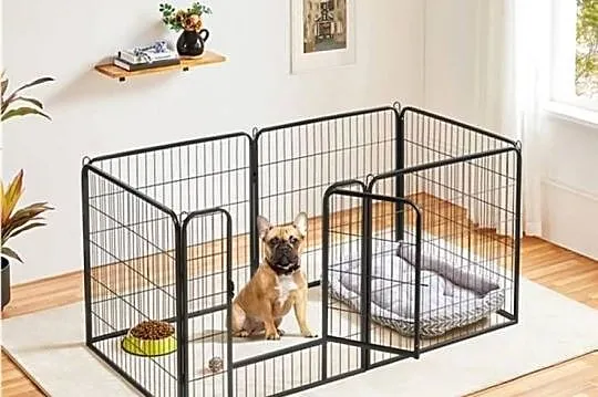 Kojec dla szczeniąt dla zwierząt zagroda bariera 6x panel 80, Mazowieckie, Mińsk Mazowiecki