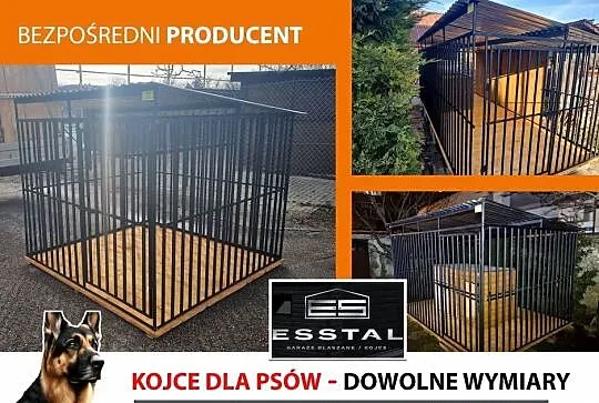 Mały Kojec dla Psa , KOJCE dla Psów , Klatka na Wymiar   - ESSTAL, Małopolskie, Olkusz