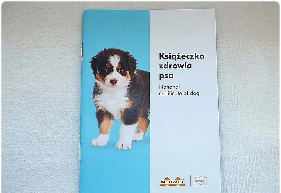 Książeczka Zdrowia Psa MEDiVET Bereński pies pasterski Nowa, Lubuskie, Lubsko
