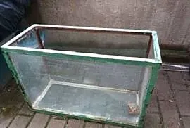 sprzedam akwarium uzywane widoczne na fotce -70zl