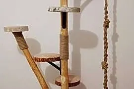Handmade drapak dla kota