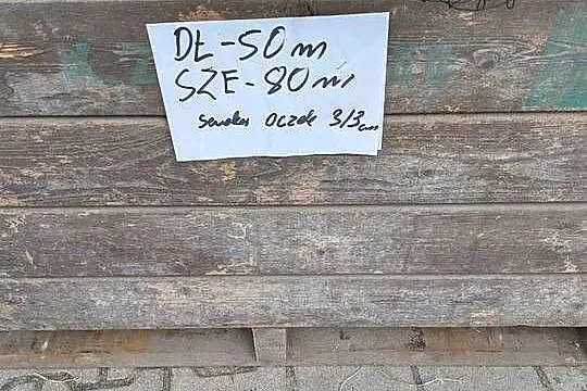 Siatka na ptaki, Lubuskie, Goszczanowiec