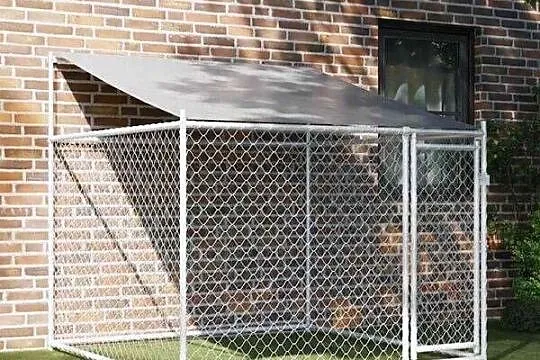 vidaXL Klatka dla psa, z dachem i drzwiami(SKU:172559), Mazowieckie, Warszawa
