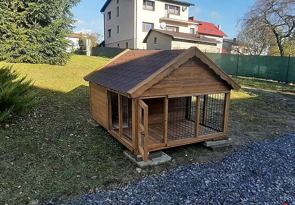 Buda dla psa kojec, Małopolskie, Jordanów