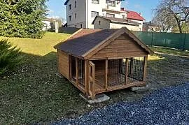 Buda dla psa kojec
