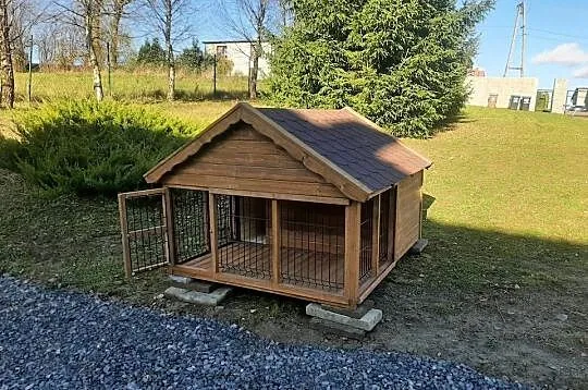 Buda dla psa kojec, Małopolskie, Jordanów