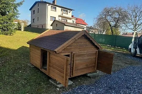 Buda dla psa kojec, Małopolskie, Jordanów