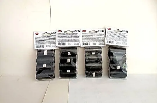 Zestaw 4 opakowań woreczki na psie odchody Trixie (4x80) 320 sztuk czarne, Łódzkie, Bełchatów