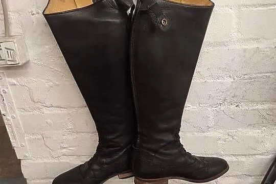 Buty jeździeckie Loesdau Porto Jump Soft lakier, Łódzkie, Krośniewice