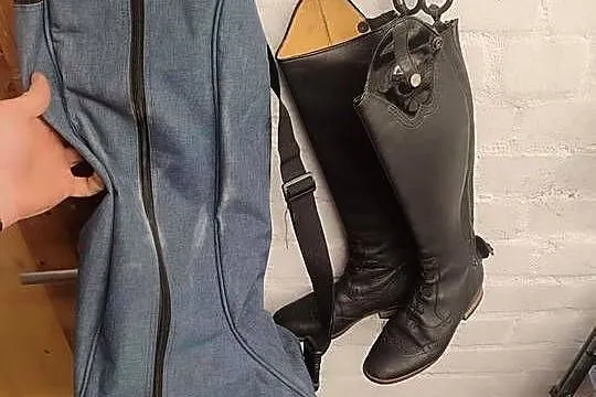 Buty jeździeckie Loesdau Porto Jump Soft lakier, Łódzkie, Krośniewice