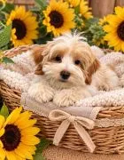 Chłopczyk Maltipoo Pudel Toy x Maltańczyk gotowy do nowego domu