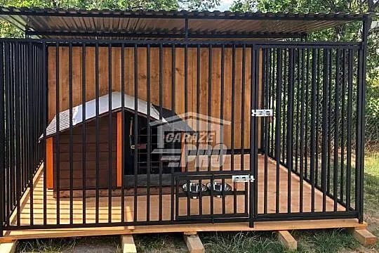 Kojec dla psów 3x2m podłoga Uchwyt na miski sciana zabudowana  GP401, Dolnośląskie, Zgorzelec