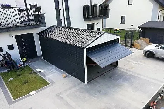 86B Ładny Garaż Blaszany 3x6 Dach Blachodachówka -Garaże Blaszane - ESSTAL, Lubelskie, Hrubieszów