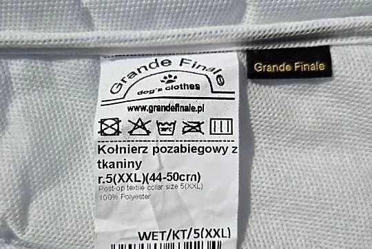 Kołnierz pozabiegowy miękki dla psa 44-50cm firma Grande Finale, Śląskie, Żywiec