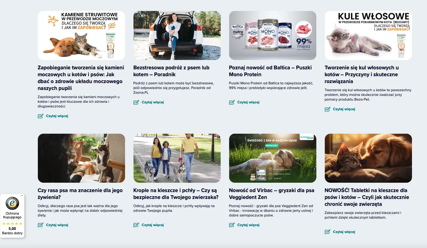 sklep zoologiczny blog